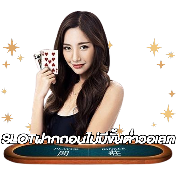 SLOTฝากถอนไม่มีขั้นต่ําวอเลท
